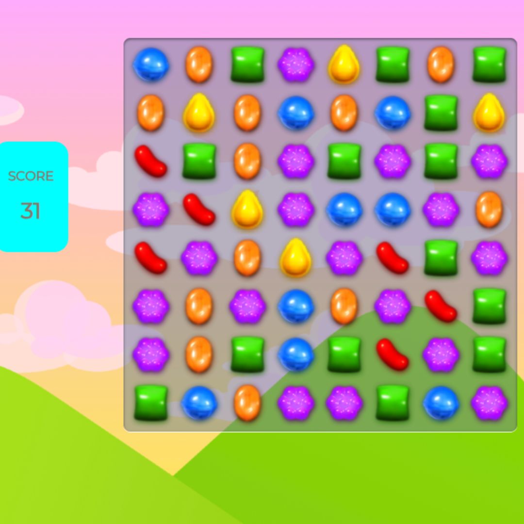 Creating a Candy Crush Clone: HTML, CSS, and JavaScript Tutorial (Source Code)